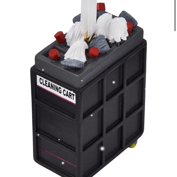 Taylor Swift Eras Tour Cleaning Cart Ornament - Picture 2 of 2